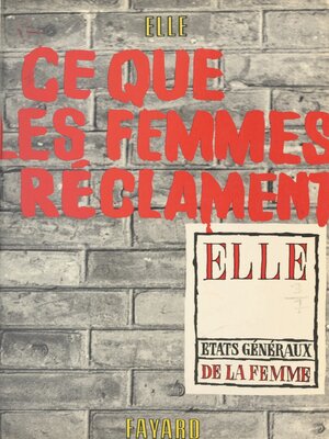 cover image of Ce que les femmes réclament